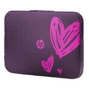 HP Spectrum Hearts Ladies edition Laptop Sleeve 15.6inch Purple 1AT98AA HP Spectrum Hearts Ladies edition Laptop Sleeve 15.6inch Purple 1AT98AA