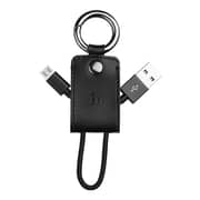 Hoco UPM19 Portable Key Chain Micro USB Cable 3cm Black