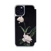 Ted Baker Mirror Folio Case for Iphone 12 & 12 Pro - ElderFlower Black Silver