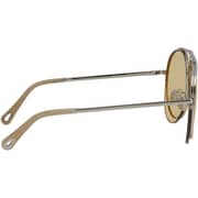 Chloe Aviator Silver Sunglasses For Women CE144S-051-61