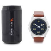 Fastrack 3124SL02 Mens Watch Brown