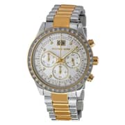 Michael Kors Brinkley Chronograpgh Silver Dial Ladies Watch Michael Kors Brinkley Chronograpgh Silver Dial Ladies Watch