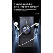 Goldfinch Wired Earphones With Inbuilt Mic And Boosted Bass White