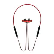 Promate Bluetooth Headset With Mic, HD Sound and Magnetic Neckband Earphones, Spicy-1 Red
