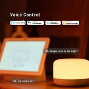 Yeelight X Razer LED Smart Table Lamp D2, App Control Bedside Lamp with Music Sync, Dimmable Night Light Touch lamp, RGB Multi Color Changing Lamp for Bedroom, Living Room