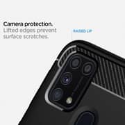 Spigen Rugged Armor Cover Black Samsung Galaxy M31