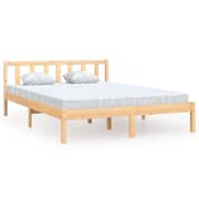 vidaXL Bed Frame Solid Pinewood 120x200 cm vidaXL Bed Frame Solid Pinewood 120x200 cm