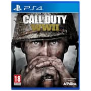 PS4 Call Of Duty WWII Game + CDW Wings Black Army Green Mens T-Shirt Large