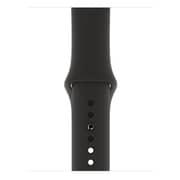 Apple Watch Series 5 GPS + Cellular 44mm Space Black Stainless Steel Case with Black Sport Band - Middle East Version