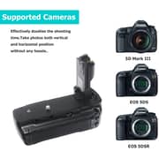 Dmk Power Dmk-bg-e6 Battery Grip Kit Compatible With Canon Eos 5d Mark Ii Digital Slr Camera 