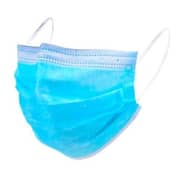 Pack Of 50 Disposable 3-Ply Face Mask Blue/White