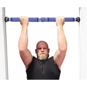 ULTIMAX Adjustable Doorway Gym Horizontal Bar Steel with rubber-limiter and Screw, Home Workout chin Pull Up Training Bar