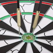 ULTIMAX Dart Board Set, 15 Inch Double Sided Dart Board Flocking Dart Board Including 6 Darts Excellent Indoor Game and Party Games Darts, Sports Gifts for Kids and Adults, Easily Hangs Anywhere