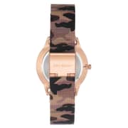 Juicy Couture JC1014RGCA Rose Gold/Camouflage Quartz Ladies Watch