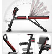 H Pro Strength Training Gym Bench For Full Body Workout HM000HM7772-2