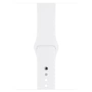 Apple Watch Series 3 GPS - 38mm Silver Aluminium Case with White Sports Band
