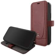 Mercedes Benz Leather Case For Iphone 11 PRO Max With Credit Card Holder Red Mercedes Benz Leather Case For Iphone 11 PRO Max With Credit Card Holder Red