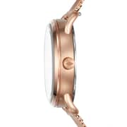 Fossil ES4333 The Commuter Three-Hand Date Rose Gold-Tone Stainless Steel Watch Fossil ES4333 The Commuter Three-Hand Date Rose Gold-Tone Stainless Steel Watch