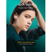 QCY T18 Melobuds True Wireless Earbuds With Quad Microphone & Cvc8.0 Noise Cancelling Touch Control Low Latency Multi Connection Bluetooth 5.2 Aptx Voice - White QCY T18 Melobuds True Wireless Earbuds With Quad Microphone & Cvc8.0 Noise Cancelling Touch Control Low Latency Multi Connection Bluetooth 5.2 Aptx Voice - White