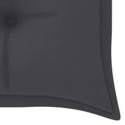 Vidaxl Garden Bench Cushion Anthracite 150x50x7 Cm Fabric