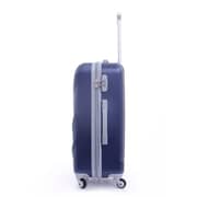 Para John ABS Luggage Travel Trolley With 4 Wheels 3pcs Set Dark Blue