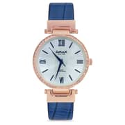 Omax Sunset Series Blue Leather Analog Watch For Women SU001R64I Omax Sunset Series Blue Leather Analog Watch For Women SU001R64I