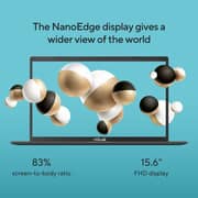 Asus Vivobook 15 (2020) Laptop - 11th Gen / Intel Core i3-1115G4 / 15.6inch FHD / 256GB SSD / 4GB RAM / Shared Intel UHD Graphics / Windows 11 Home / English & Arabic Keyboard / Black / Middle East Version - [X1500EA-BQ2626W]