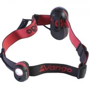 Vango Flux, Headtorch, Carbide Grey/chilli Red