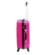 Highflyer Pizza Series Trolley Luggage Bag Pink 3pc Set TH10113PC