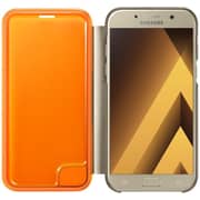 Samsung EF-FA720PFEGWW Neon Flip Cover Gold For A7 2017