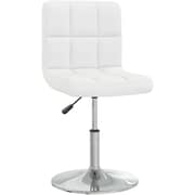 Vidaxl Bar Stool White Faux Leather