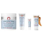 First Aid Beauty Custom Shade Kit: Limited Edition Best Sellers Set. Includes Ultra Repair Cream (6 oz) and (2 oz), Tinted Moisturizer-Medium (1.0 oz), and Lip Therapy (0.5 oz)