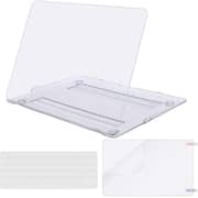 Rdn Cases For Macbook - Laptop Hard Shell Case Cover For Macbook Air 13 Inch A1466/a1369 Notebook Pouch Case +keyboard Cover +screen Protector (crystal Clear)