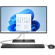 ديسك توب اتش بي AIO 24 -CB1009NE - Core i5 (1.3 جيجا هرتز) ذاكرة رام 8 جيجا بايت - ذاكرة تخزين داخلية سعة 512 جيجابايت - معالج رسومات سعة 2 جيجا بايت - نظام التشغيل Win11Home- شاشة 23.8 بوصة FHD - لون أسود - لوحة مفاتيح إنجليزي / عربي