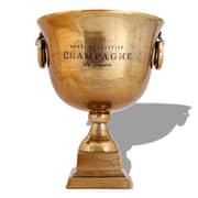 vidaXL Trophy Cup Champagne Cooler Copper Brown vidaXL Trophy Cup Champagne Cooler Copper Brown