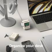 Elago W3 Stand for Apple Watch Charger for Apple Watch Ultra 49mm 45mm 44mm Classic White Elago W3 Stand for Apple Watch Charger for Apple Watch Ultra 49mm 45mm 44mm Classic White