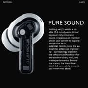 Nothing Ear (1) True Wireless In-ear Earphones, Ultra Light Bluetooth Headphones White Nothing Ear (1) True Wireless In-ear Earphones, Ultra Light Bluetooth Headphones White