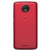 Moto C 4G Dual Sim Smartphone 16GB Metallic Cherry + Flip Cover Moto C 4G Dual Sim Smartphone 16GB Metallic Cherry + Flip Cover