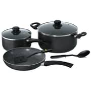 RoyalFord Marble Coated Aluminium Cookware Set 7pcs