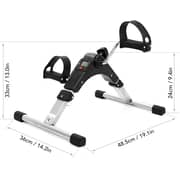 ULTIMAX Fitness Master Gym Mini Exercise Bike Portable Home Pedal Exerciser Home Gym Fitness Leg Arm Cardio Training for Pregnant Women, Elderly, Disabled, Physio Bike