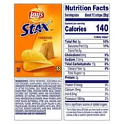 Lays Stax Cheddar Potato Chips 156gm Lays Stax Cheddar Potato Chips 156gm