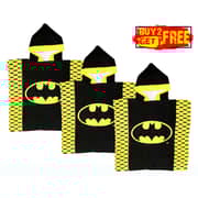 Batman Hooded Poncho (Buy 2 Get 1 Free) - Black/Yellow