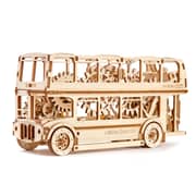 Wooden City London Bus 3D Mechanical Model