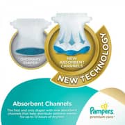 Pampers Premium Care Diapers, Size 0, Newborn, < 2,5 kg, Carry Pack, 30 Count