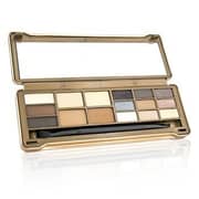 BYS Essentials - Contour, Brow And Eyeshadow Tin Palette 3-In- Makeup Kit, Easy To Carry Travel-Ready Beauty Set