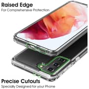 Amerteer Protective Case Cover For Samsung Galaxy S21 Plus 6.7inch Clear