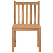 vidaXL Garden Chairs 8 pcs Solid Teak Wood vidaXL Garden Chairs 8 pcs Solid Teak Wood