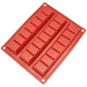 Freshware Silicone Chocolate Candy Molds [Chunk, 3 Cup] - Non Stick, Bpa Free, Reusable 100% Silicon & Dishwasher Safe Silicon - Kitchen Rubber Tray For Fat Bombs, Protein And Energy Bars
