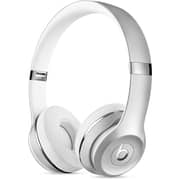 Beats MNEQ2SO/A Solo3 Wireless On-Ear Headphones Silver Beats MNEQ2SO/A Solo3 Wireless On-Ear Headphones Silver
