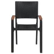 Vidaxl Outdoor Chairs 2 Pcs Poly Rattan Black Vidaxl Outdoor Chairs 2 Pcs Poly Rattan Black
